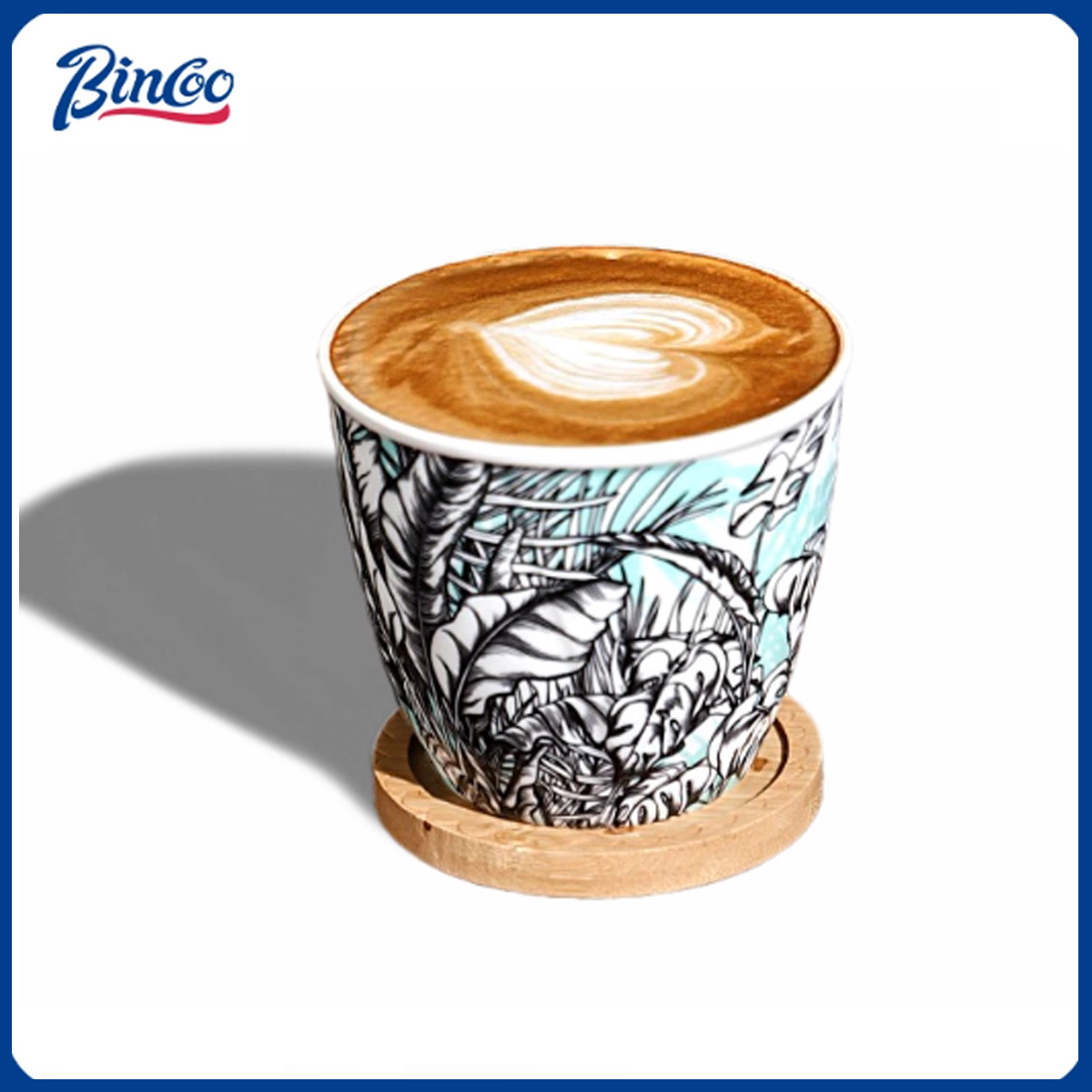Coffee Tea Flower - Cangkir Kopi Keramik BINCOO Seri Bunga