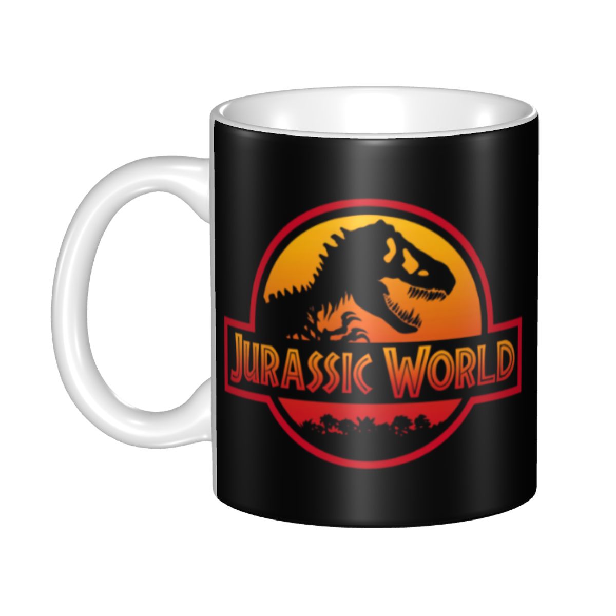 Coffee Tea World - Mug Kopi Jurassic Park Dunia Dinosaurus