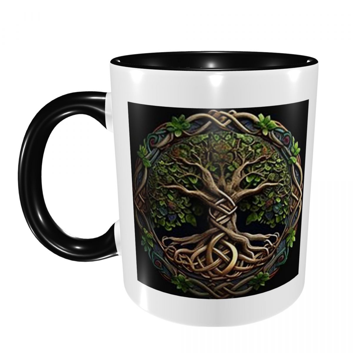 Coffee Tea World - Mug Pohon Kehidupan Alkitabiah, Cangkir Kopi