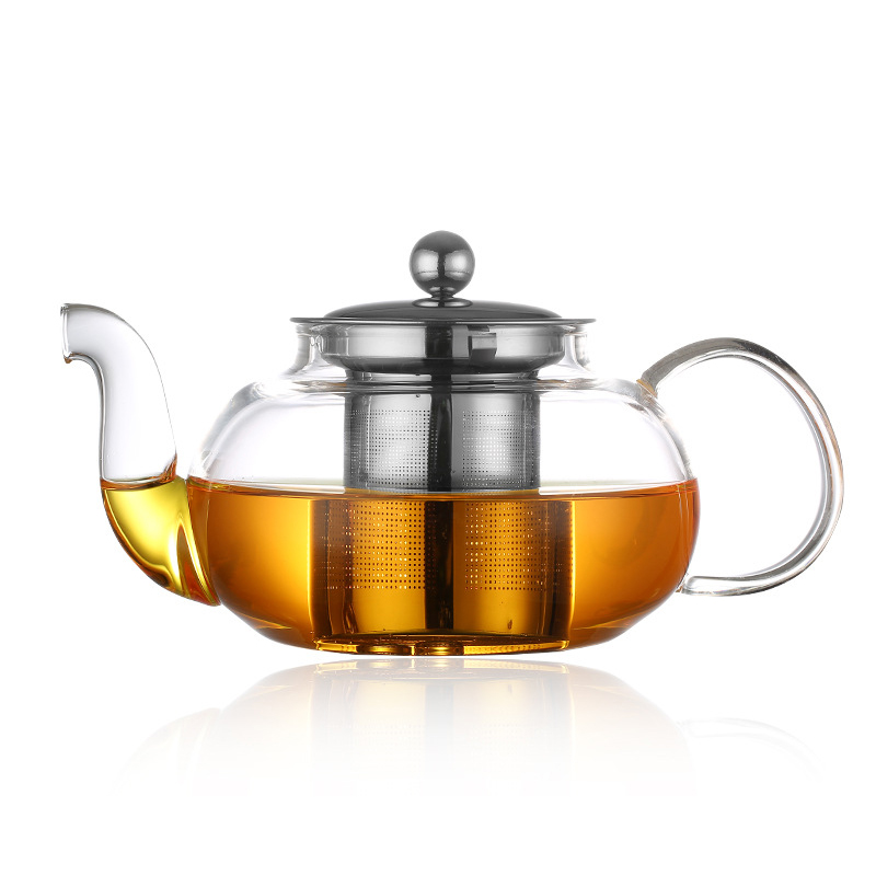 Dispenser Coffee And Tea - 600/800Ml Tahan Panas Kaca Teko Teh