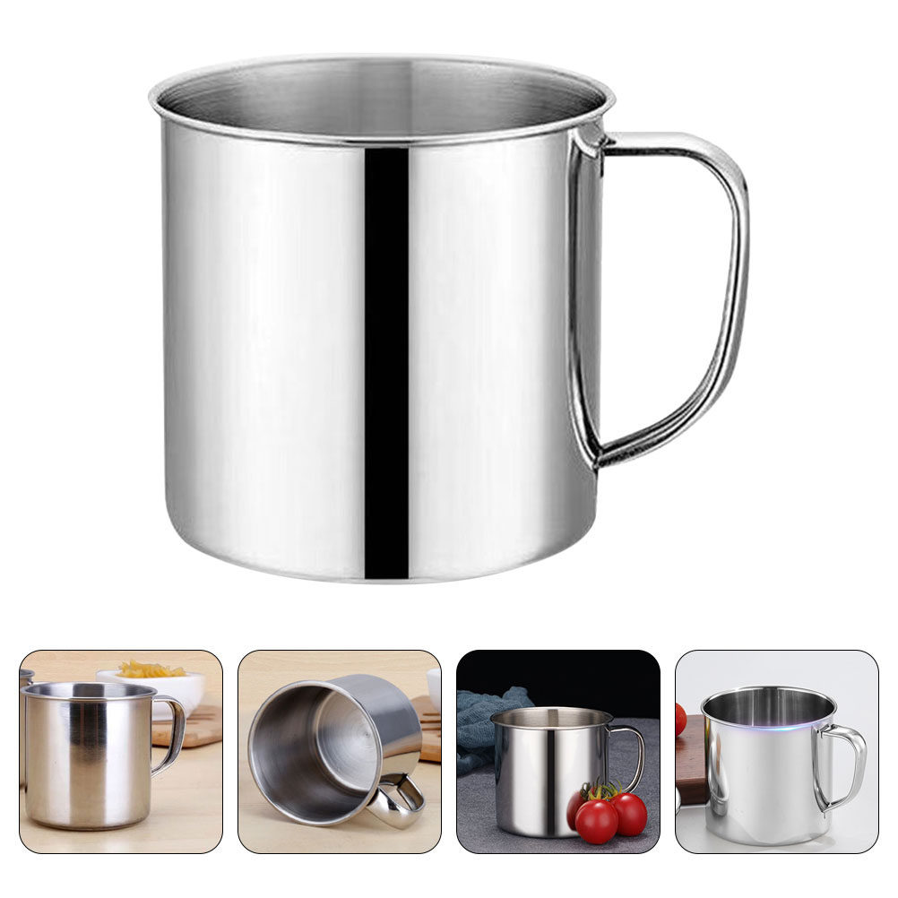 Coffee Tea Drink - 4Pcs Gelas Anak Stainless Steel dengan