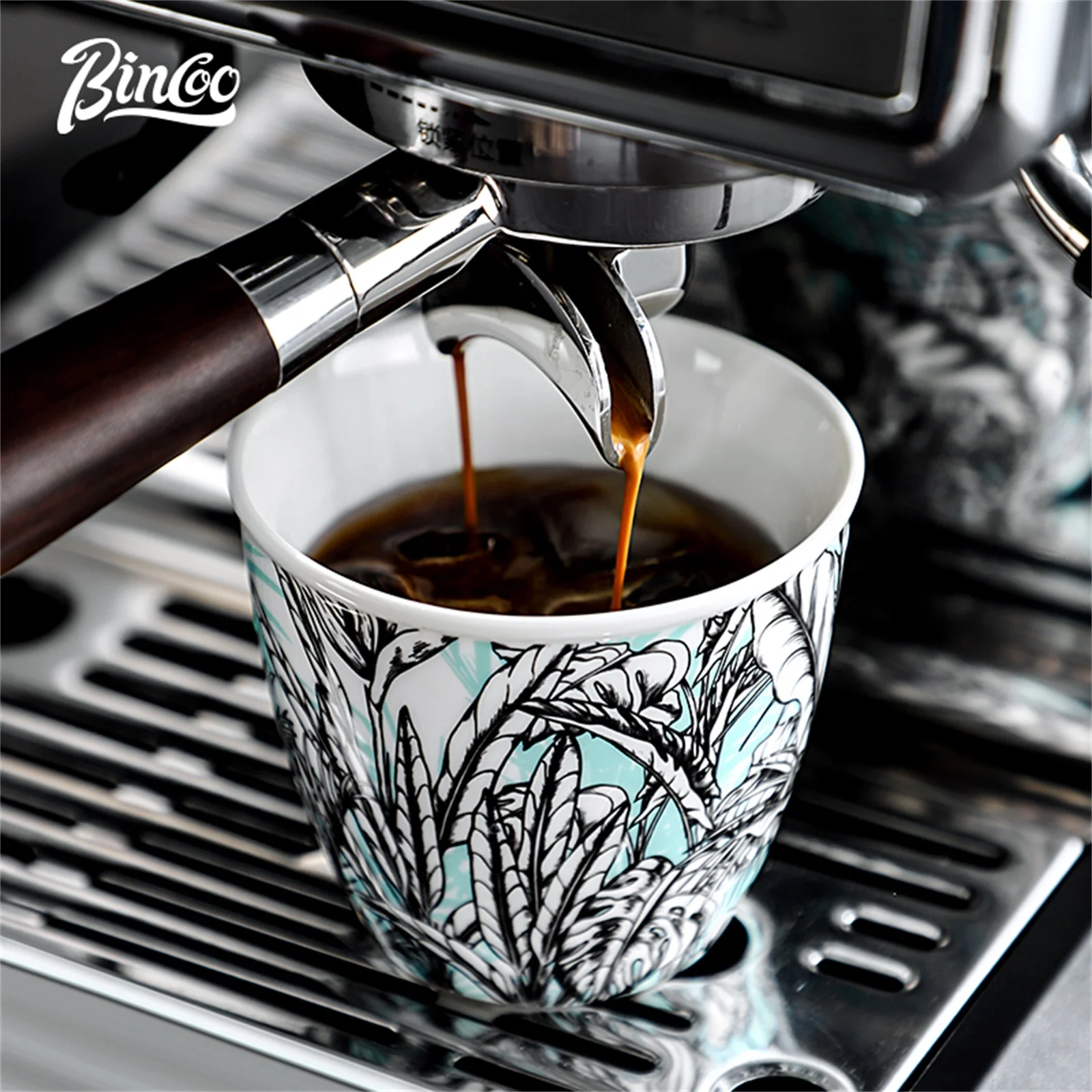 Cangkir Kopi Keramik BINCOO Se - Coffee Tea Flower ulasan dan harga