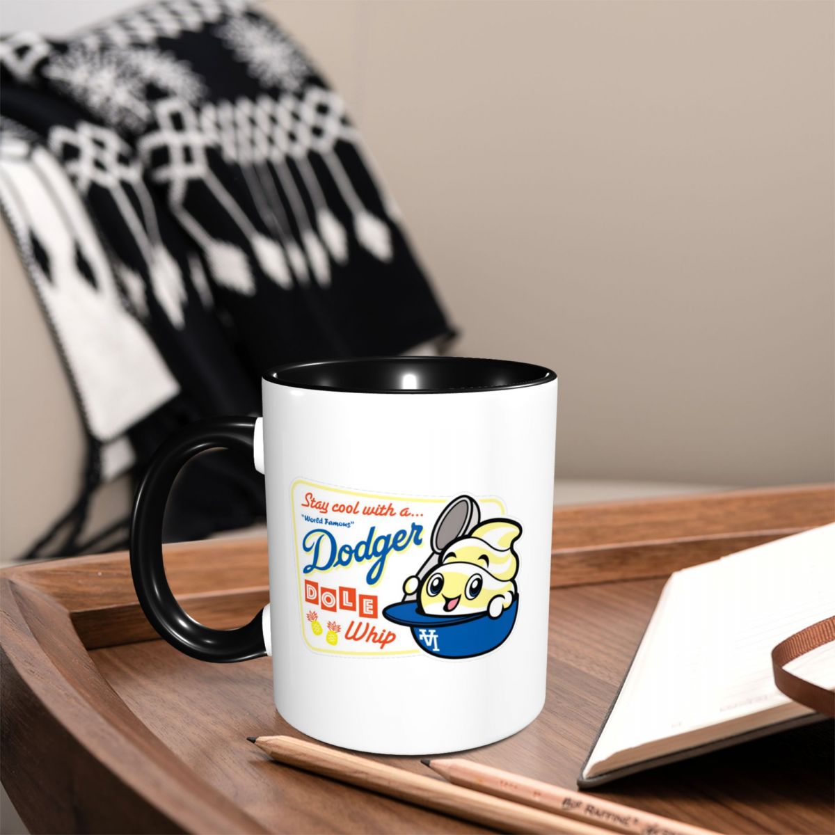 Mug Dodger Dole Whip Terkenal  - Coffee Tea World ulasan dan harga