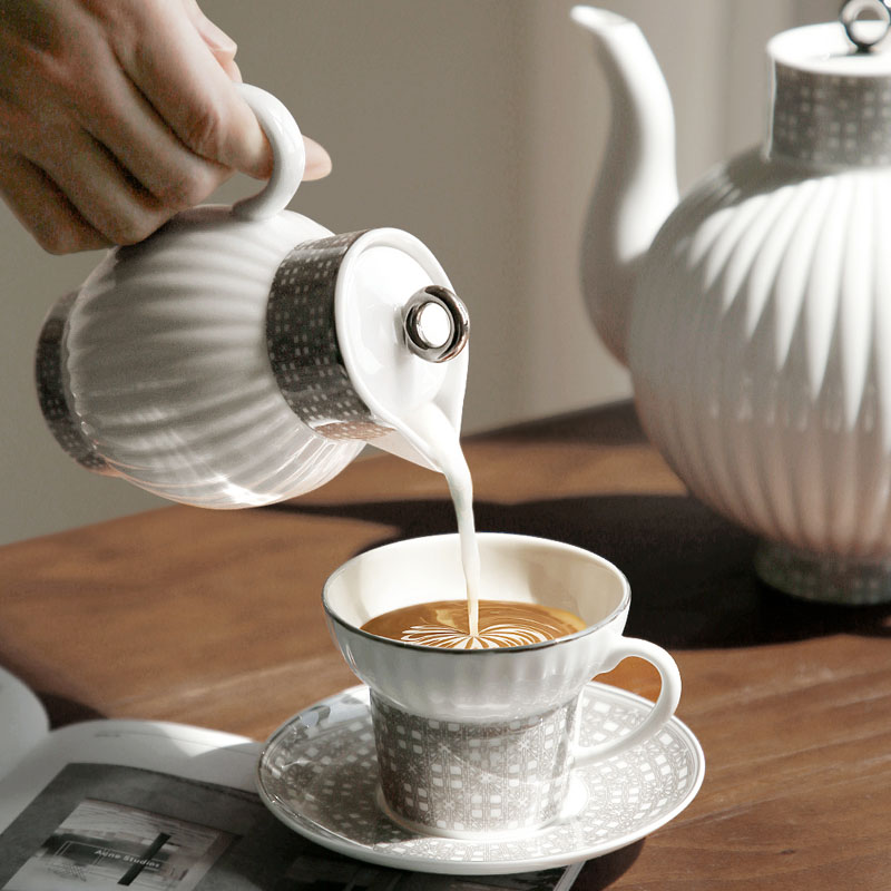 Cangkir kopi dan piring ringan - Coffee Tea English ulasan dan harga