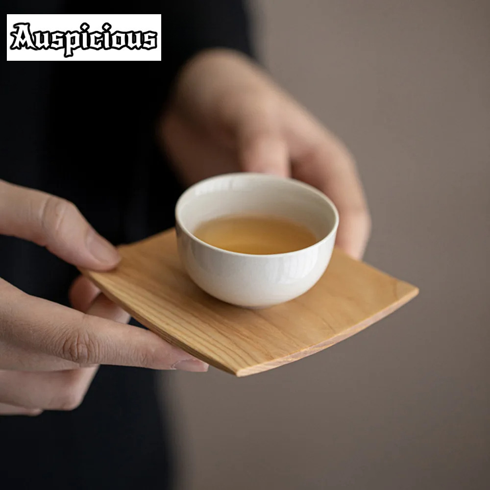2 buah/set tatakan gelas kayu  - Coffee Tea Stand ulasan dan harga