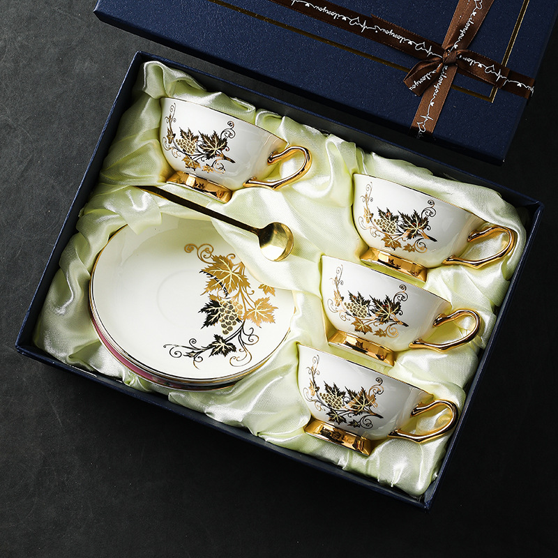 Set Cangkir Kopi Kecil nan Ind - Coffee Tea English ulasan dan harga