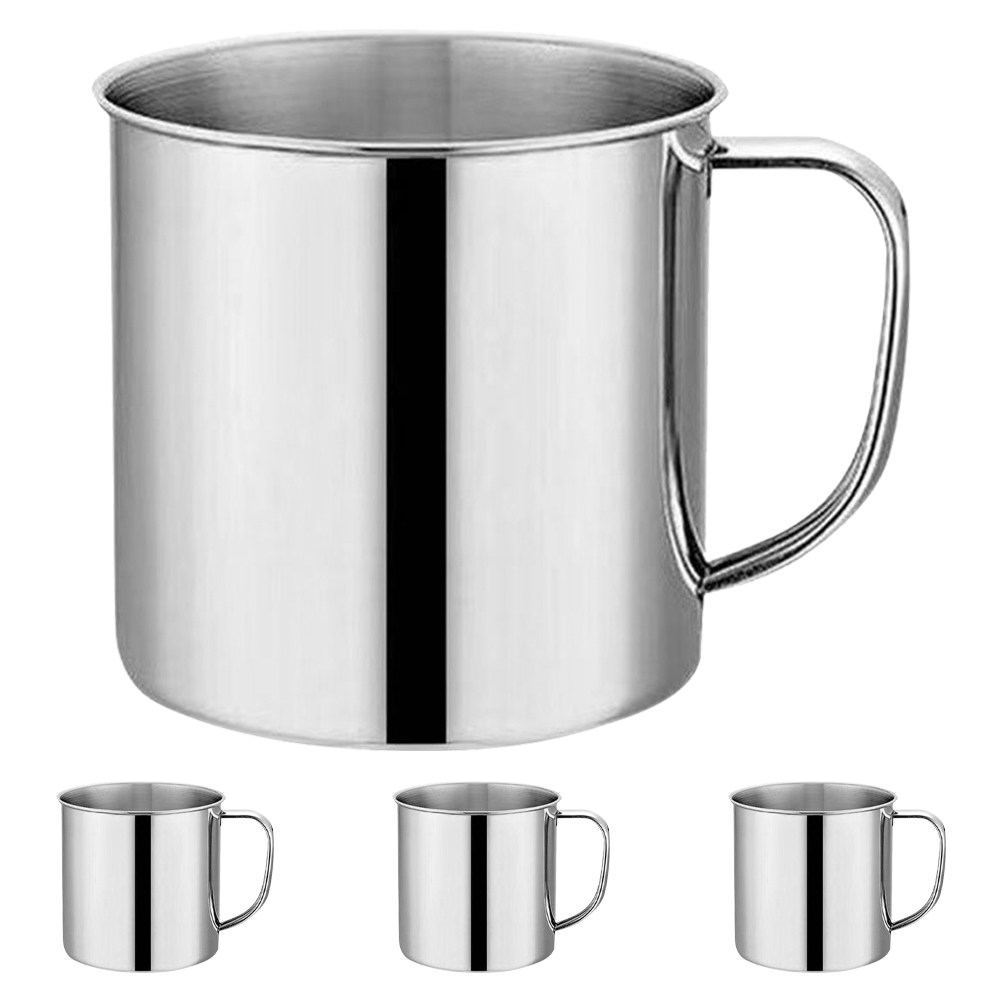 4Pcs Gelas Anak Stainless Stee - Coffee Tea Drink ulasan dan harga