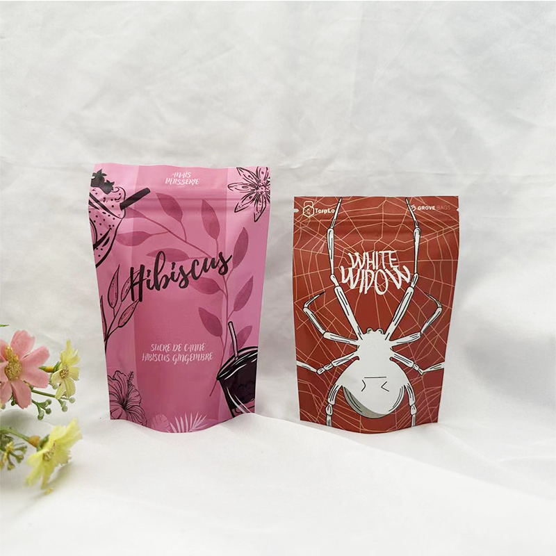 Kantong Resealable Custom Prin - Coffee Tea Flower ulasan dan harga