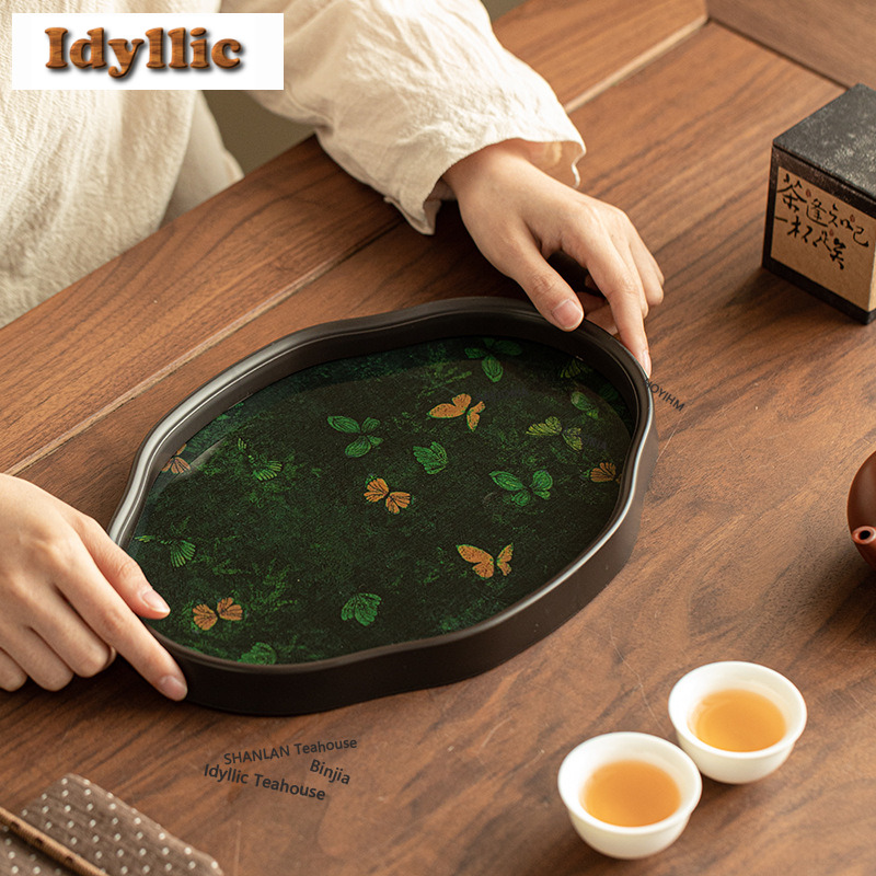 Nampan Teh Bunga Begonia Kupu- - Coffee Tea Flower ulasan dan harga