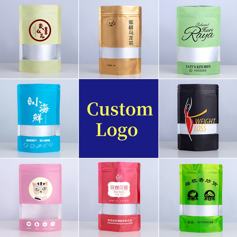 Kemasan Kustom Kantong Alumini - Coffee Tea Flower ulasan dan harga