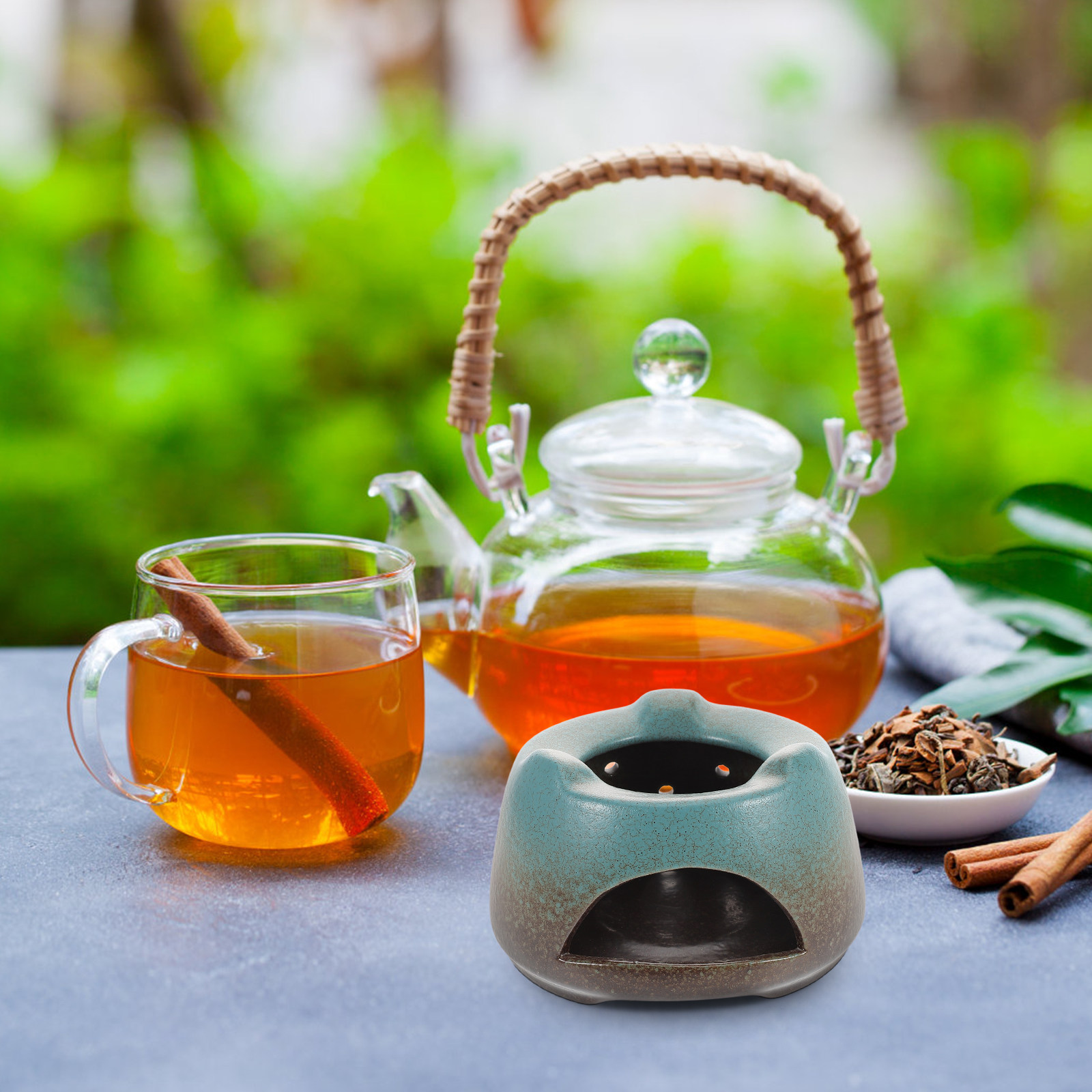 Pemanas Teko Keramik Elegan de - Coffee Tea Flower ulasan dan harga