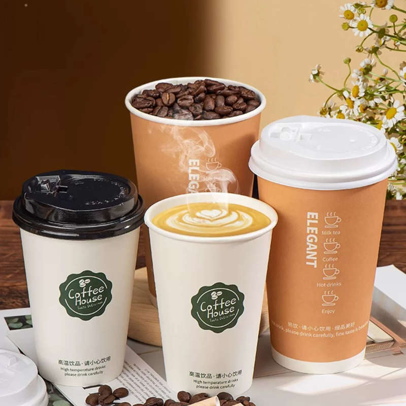 LOGO kustom tebal sekali pakai - Coffee Tea Flower ulasan dan harga