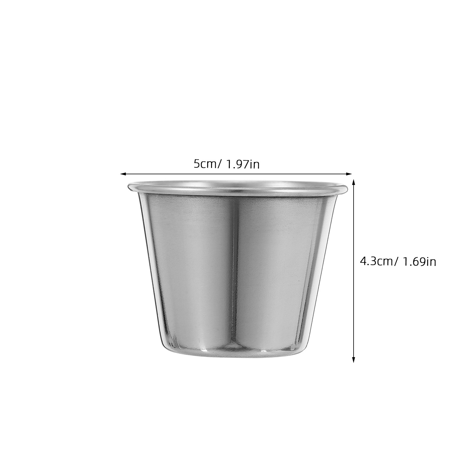 12Pcs Gelas Minuman Stainless  - Coffee Tea Drinks ulasan dan harga