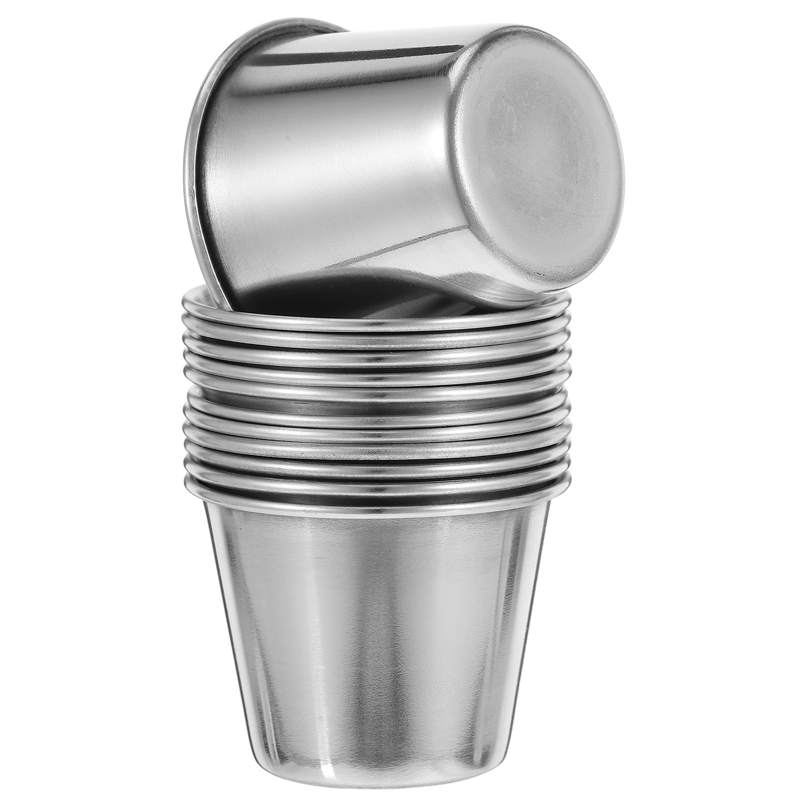 12Pcs Gelas Minuman Stainless  - Coffee Tea Drinks ulasan dan harga