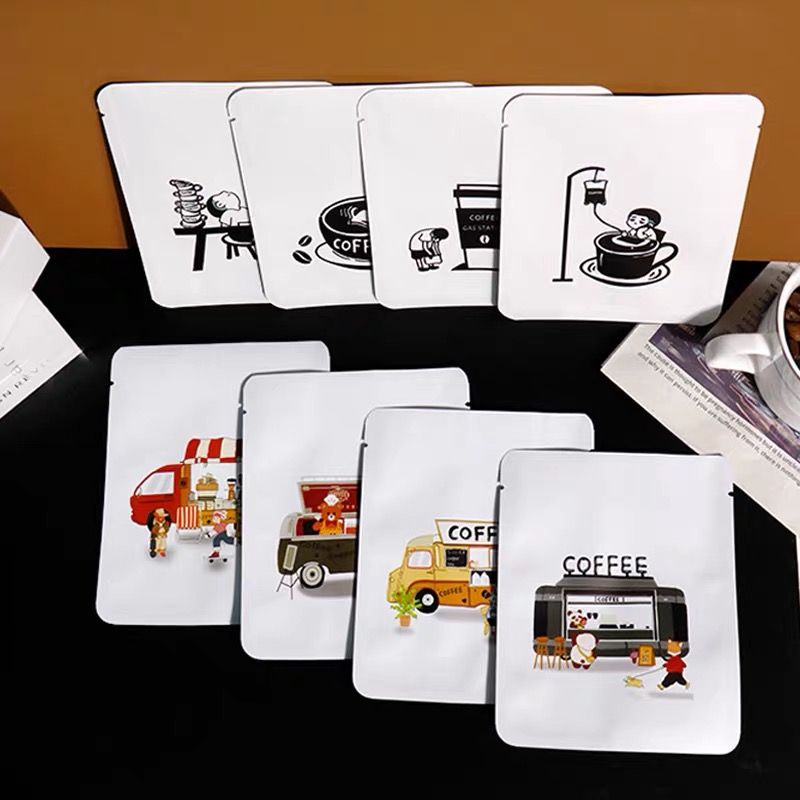 100pcs Kantong Teh Persegi Kus - Coffee Tea Flower ulasan dan harga