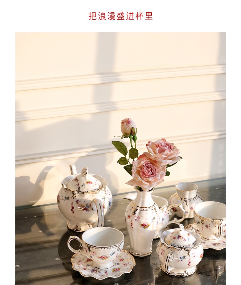 Set Cangkir dan Piring Teh Mot - Coffee Tea Flower ulasan dan harga