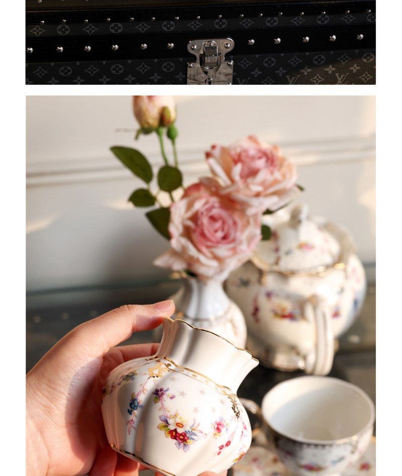 Set Cangkir dan Piring Teh Mot - Coffee Tea Flower ulasan dan harga
